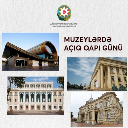 18 may – Beynəlxalq Muzeylər Günü münasibətilə silsilə tədbirlər keçirilir